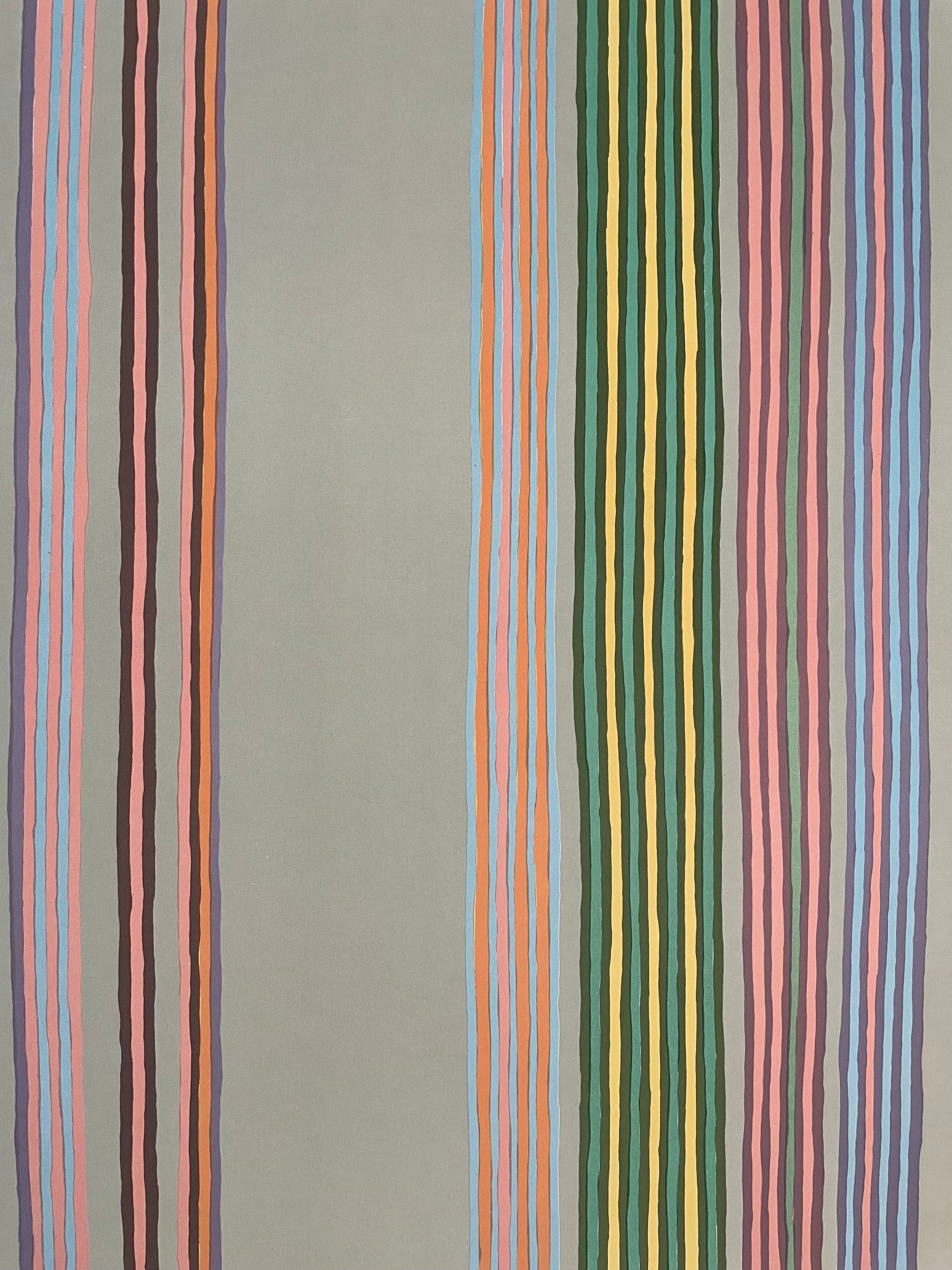 Abstract screenprint. 